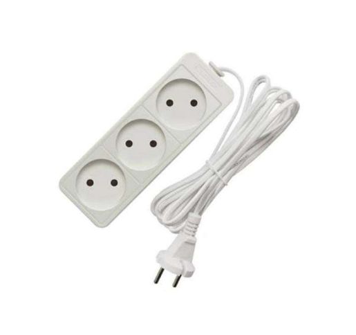 Изображение Удлинитель 3х7м без заземл. 10А IP20 2.2кВт ПВС Союз 481S-1307