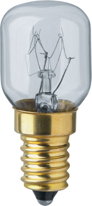 Изображение Лампа накаливания 61 207 NI-T25-15-230-E14-CL (для духовых шкафов) Navigator 61207