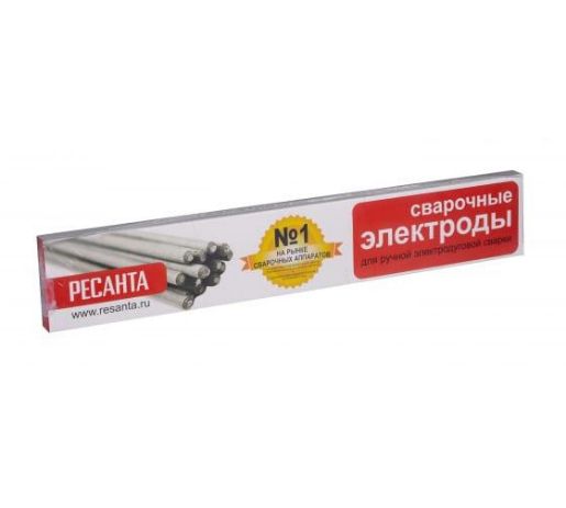 Изображение Электрод для ручной дуговой сварки МР-3 Ф3.0 (1кг) Ресанта 71/6/20