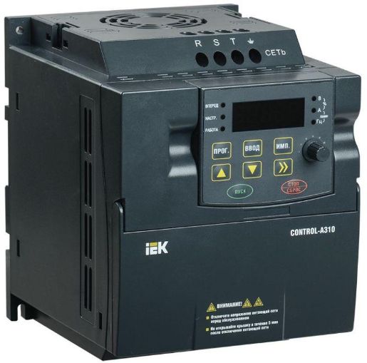 Изображение Преобразователь частоты CONTROL-A310 380В 3ф 0.75кВт 2.3А IEK CNT-A310D33V0075TEZ