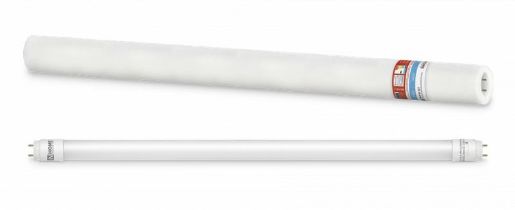 Изображение Лампа светодиодная LED-T8-М-PRO 10Вт линейная матовая 6500К холод. бел. G13 1000лм 230В 600мм неповоротн. IN HOME 4690612030906