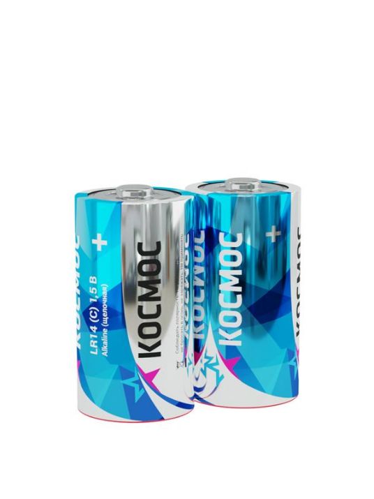 Изображение Элемент питания LR14 (уп.2шт) Космос KOCLR14MAX2S