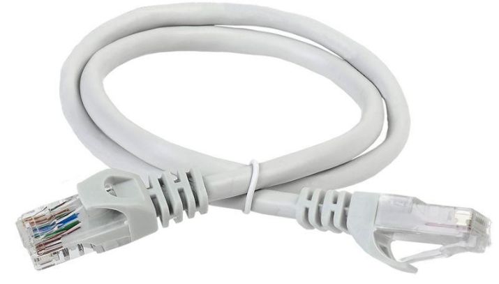 Изображение Патч-корд UTP кат.5e 1м сер. ITK PC01-C5EU-1M