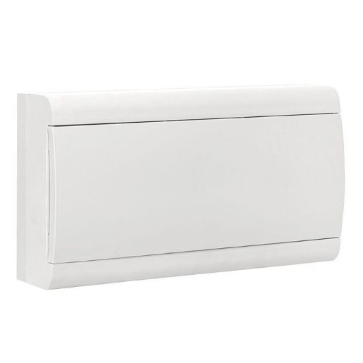 Изображение Щит ЩРН-П-18 IP41 бел. дверца (пром. упак.) Basic EKF pb-n-18w-bas