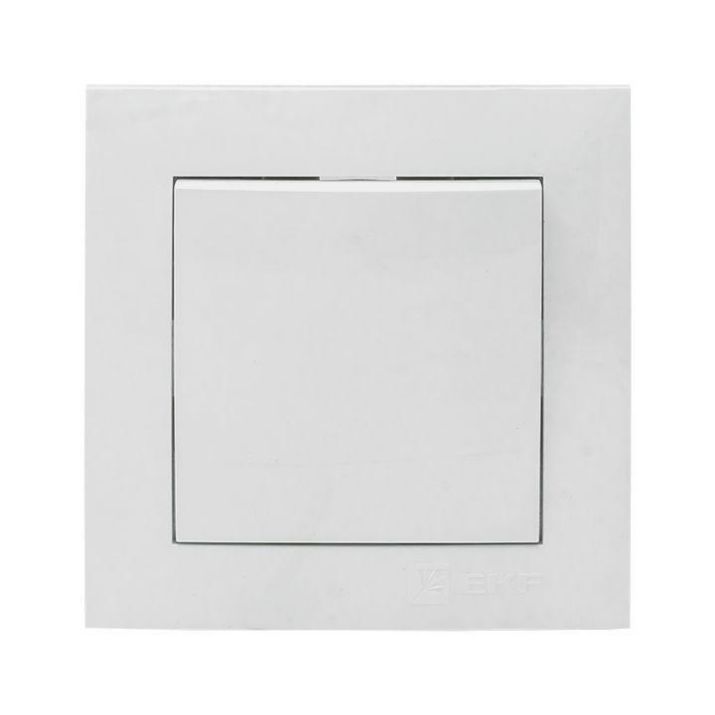 Изображение Выключатель 1-кл. СП Валенсия 10А IP20 бел. PROxima EKF EWV10-021-10
