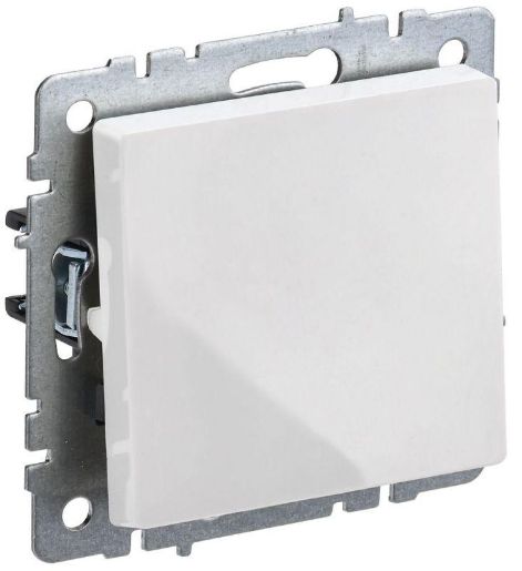 Изображение Выключатель 1-кл. СП BRITE ВС10-1-0-БрБ 10А бел. IEK BR-V10-0-10-K01