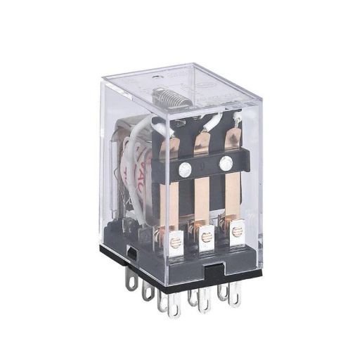 Изображение Реле промежуточное JZX-22F(D) 3 конт. с инд. LED 5А 24В DC CHINT 285366