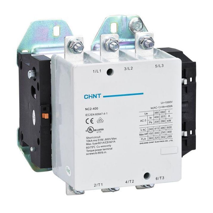 Изображение Контактор NC2-400 400А 230В/АС3 50Гц (R) CHINT 236157