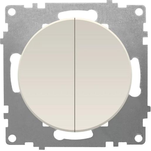 Изображение Выключатель 2-кл. СП Florence 10А IP20 механизм беж. 1E31501301 OneKeyElectro 2172799