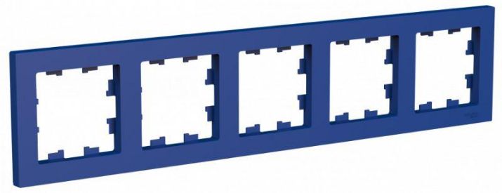 Изображение Рамка 5-пост. AtlasDesign универс. аквамарин SE ATN001105