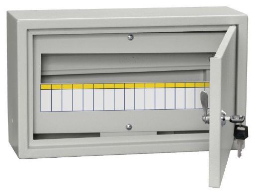 Изображение Корпус металлический ЩРн-18 (265х440х120мм) IP31 TITAN 3 IEK MKM14-N-18-31-Z