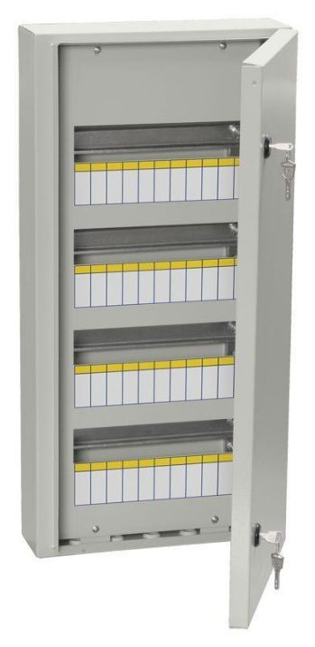 Изображение Корпус металлический ЩРн-48 (670х330х120мм) IP54 TITAN 3 IEK MKM11-N-48-54-Z
