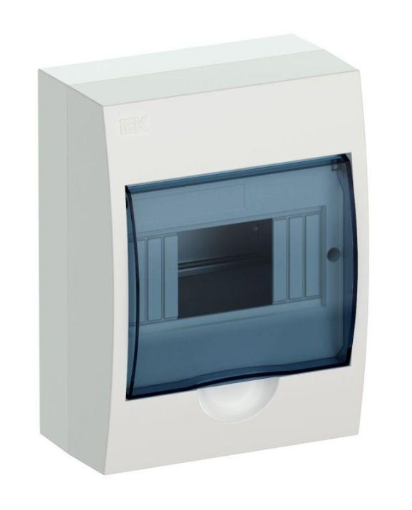 Изображение Корпус ЩРН-П-6 Krepta 3 IP41 навесной пластик. бел. IEK MKP12-N-06-40-20