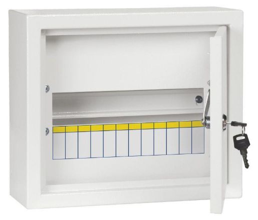 Изображение Корпус металлический ЩРн-12 (265х310х120мм) IP31 бел. TITAN 3 IEK MKM13-N-12-31-Z