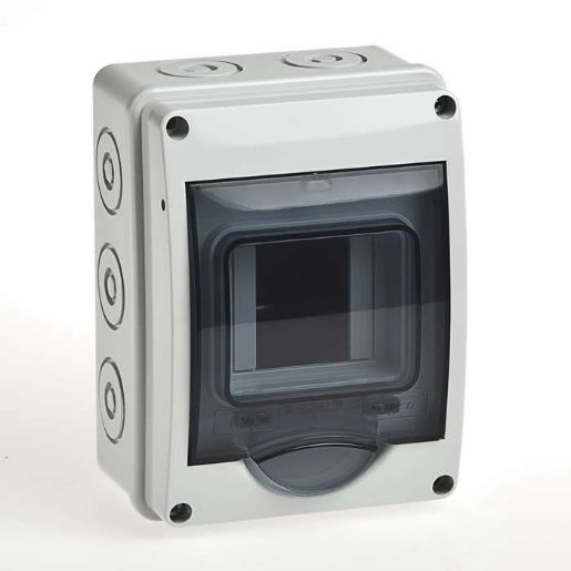 Изображение Щиток ОП Тусо 3мод. IP65 с верт. двер. 160х120х93мм Ruvinil 69003