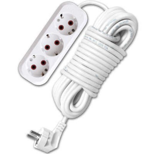 Изображение Удлинитель 3х3м с заземл. 10А IP20 У10-554 ПВС 3х0.75 UNIVersal 554-03