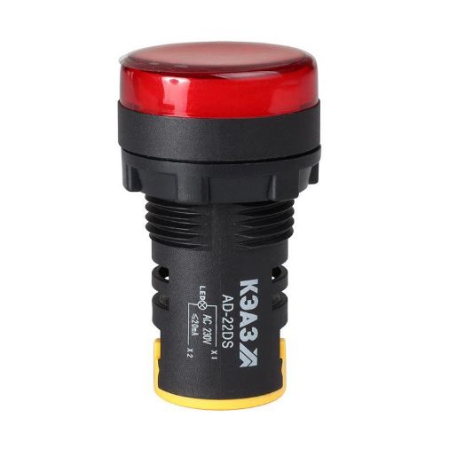Изображение Лампа AD22DS(LED) матрица 22мм 230В крас. КЭАЗ 238566