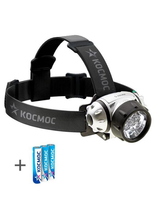 Изображение Фонарь H7LED 7хLED 3хAAA(R03) налобный Космос KOC-H7-LED
