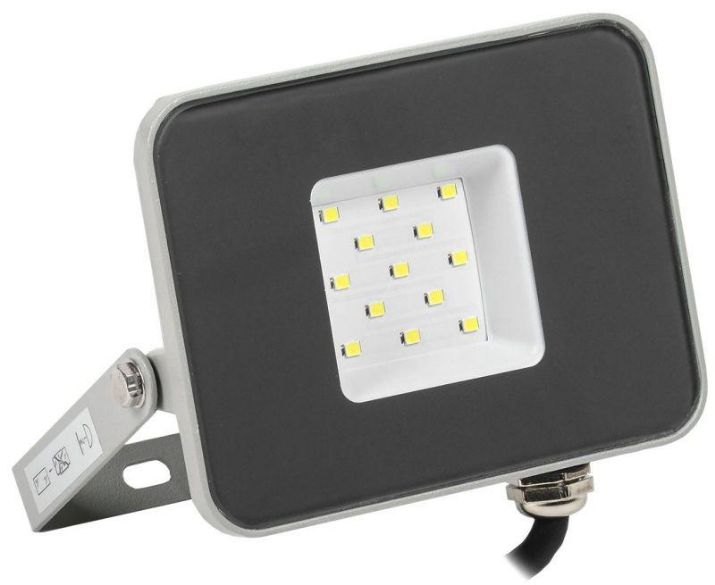 Изображение Прожектор светодиодный СДО 07-10 10Вт 6500К IP65 сер. IEK LPDO701-10-K03