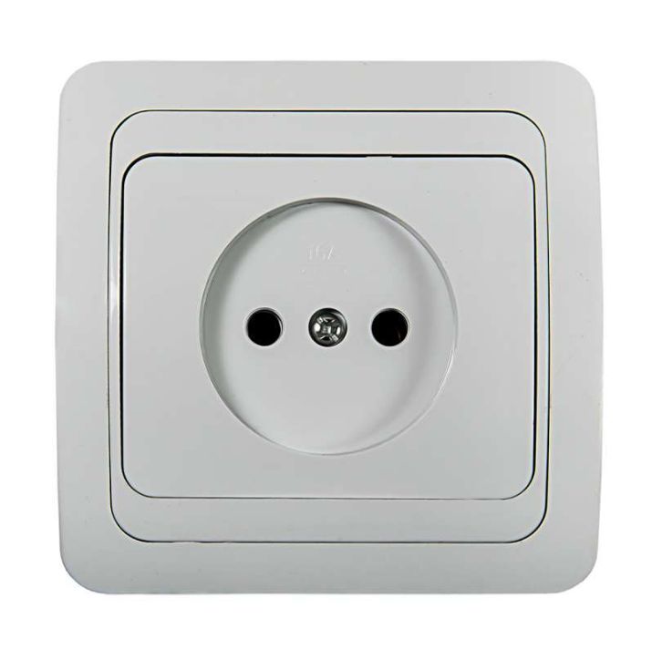 Изображение Розетка 1-м СП Classico 2022 16А IP20 бел. ASD / IN HOME 4680005959891