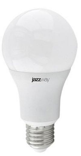 Изображение Лампа светодиодная PLED-SP 20Вт A65 4000К нейтр. бел. E27 230В/50Гц JazzWay 5019669