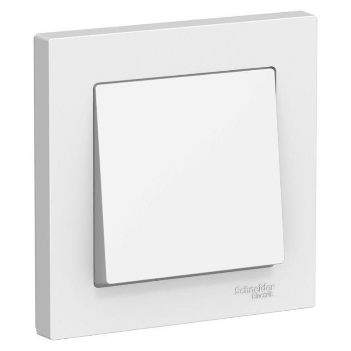 Изображение Выключатель 1-кл. СП AtlasDesign 10А IP20 (сх. 1) 10AX в сборе бел. SE ATN000112