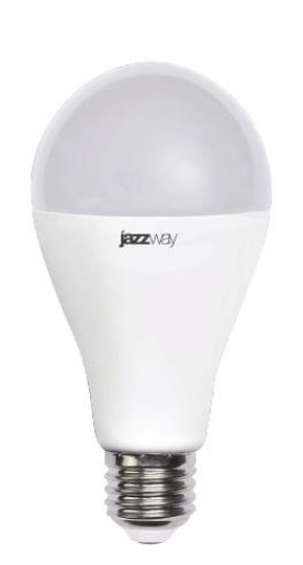 Изображение Лампа светодиодная PLED-SP 30Вт A65 5000К холод. бел. E27 230/50 Jazzway 5019720