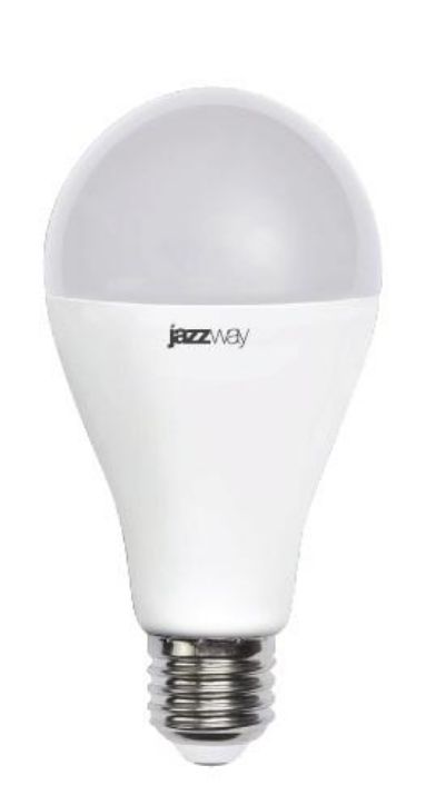 Изображение Лампа светодиодная PLED-SP 30Вт A65 5000К холод. бел. E27 230/50 Jazzway 5019720