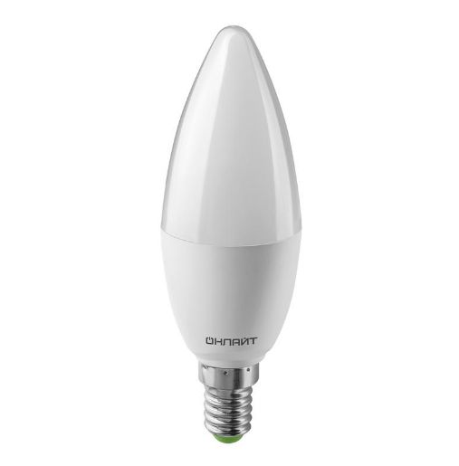 Изображение Лампа светодиодная 82 915 OLL-C37-10-230-4K-E14-PROMO 10Вт ОНЛАЙТ 82915