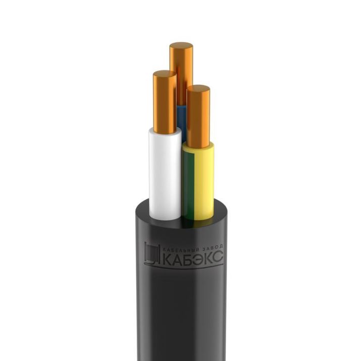 Изображение Кабель ВВГнг(А)-LS 3х10 (N PE) 0.66кВ (м) Кабэкс ТХМ00130784