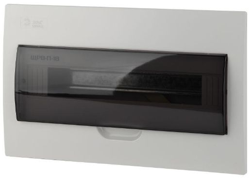 Изображение Бокс ЩРВ-П-18 мод. встраив. пластик IP41 SIMPLE NO-box_simple-plastic_18_flush ЭРА Б0041515