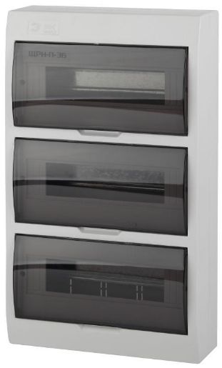 Изображение Бокс ЩРН-П-36 мод. навесной пластик IP41 SIMPLE NO-box_simple-plastic_36_surface ЭРА Б0041529