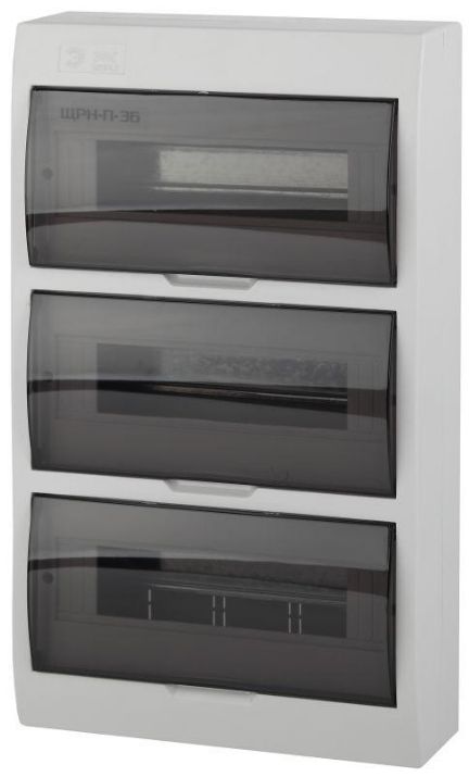 Изображение Бокс ЩРН-П-36 мод. навесной пластик IP41 SIMPLE NO-box_simple-plastic_36_surface ЭРА Б0041529