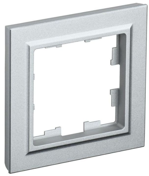 Изображение Рамка 1-м BRITE РУ-1-БрА алюм. IEK BR-M12-K47