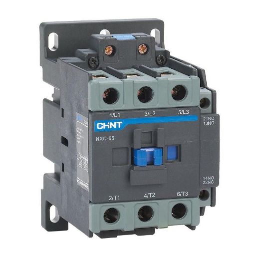Изображение Контактор NXC-50 50А 220В/АС3 1НО+1НЗ 50Гц (R) CHINT 836788