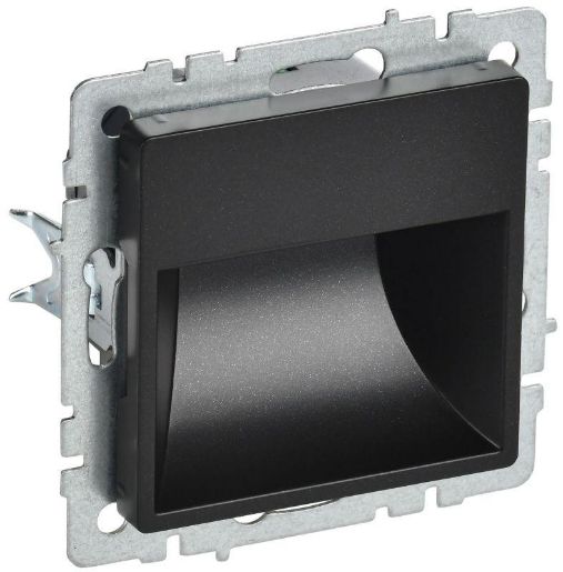 Изображение Подсветка светодиодная BRITE встраив. ПЛ20-БрЧ черн. IEK BR-FL20-K02