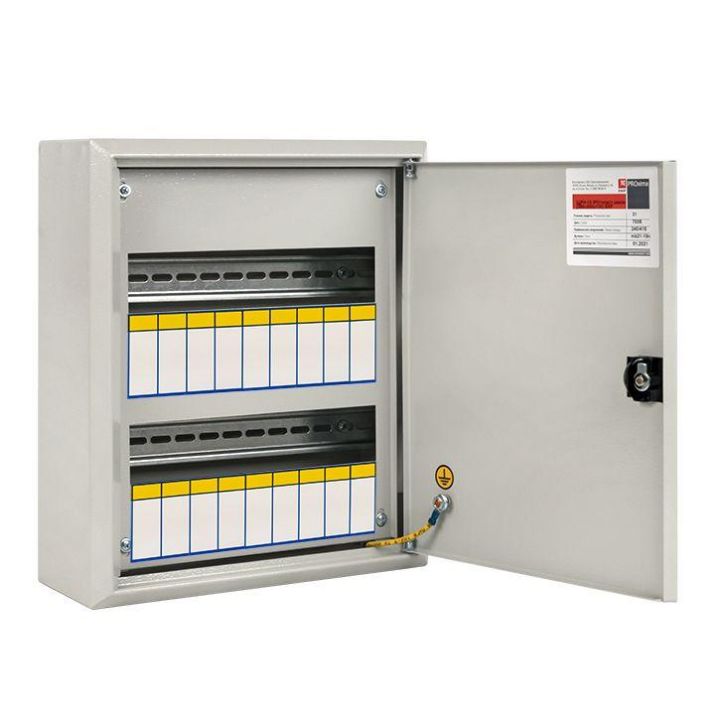 Изображение Щит ЩРН-18 (з) IP31 пласт. замок EKF mb21-18n