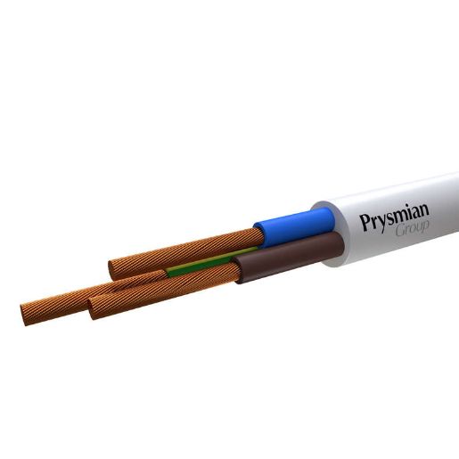 Изображение Провод ПВС 3х1 Б (бухта) (м) РЭК-PRYSMIAN 0103030201