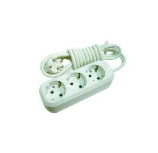 Изображение Удлинитель 3х3м с заземл. 16А IP20 Makel MGP133