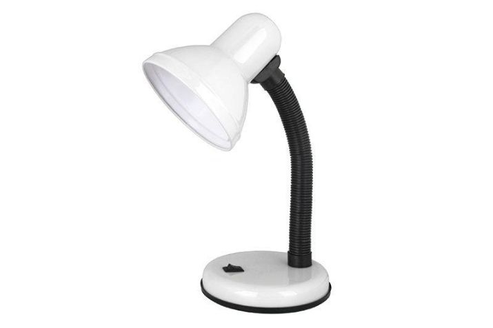 Изображение Светильник UF-301P С01 настол. 230В 60Вт бел. Ultraflash 12367