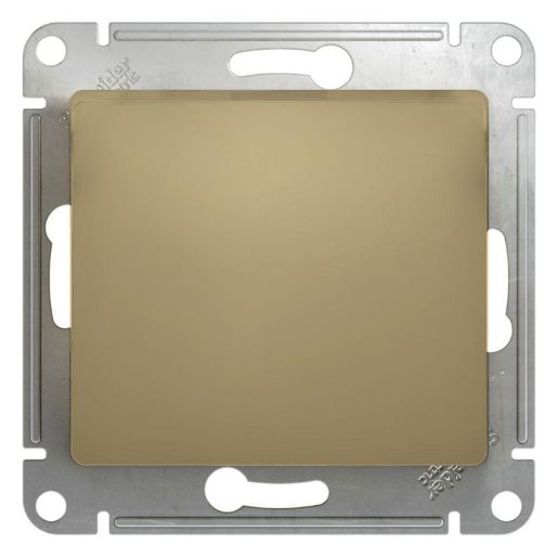 Изображение Переключатель проходной 1-кл. СП Glossa 10А IP20 (сх. 6) 10AX механизм титан SE GSL000461