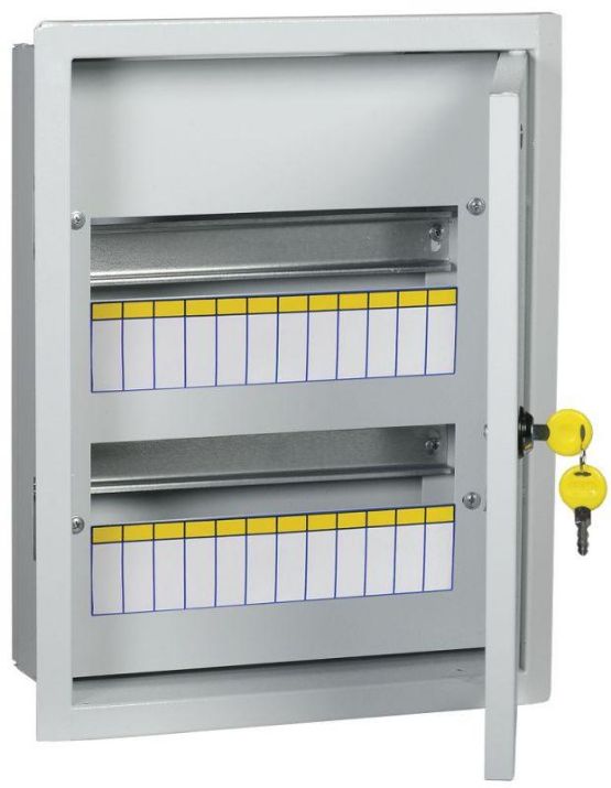 Изображение Корпус металлический ЩРв-24 (395х310х120мм) IP31 TITAN 3 IEK MKM14-V-24-30-T