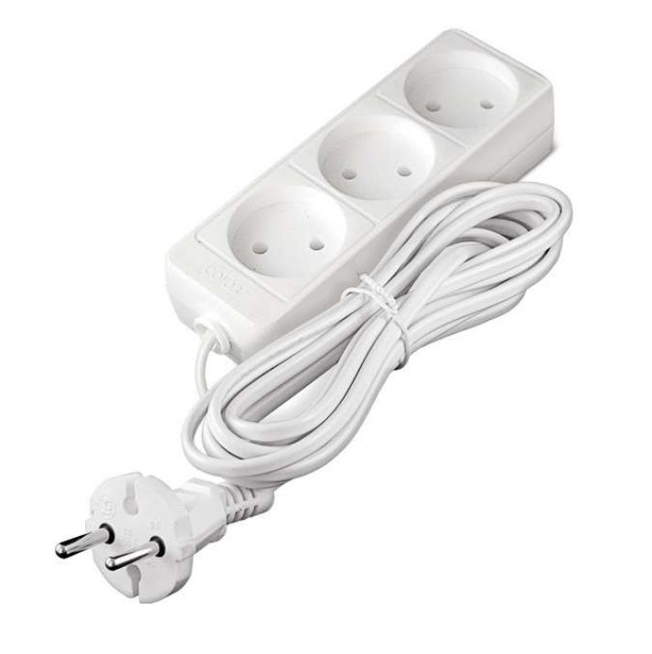 Изображение Удлинитель 3х3м без заземл. 6А IP20 1.3кВт ШВВП Союз 481S-0303