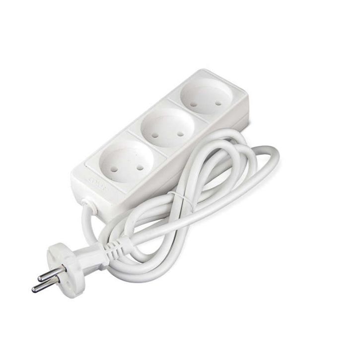 Изображение Удлинитель 3х1.5м без заземл. 10А IP20 2.2кВт ПВС Союз 481S-1301