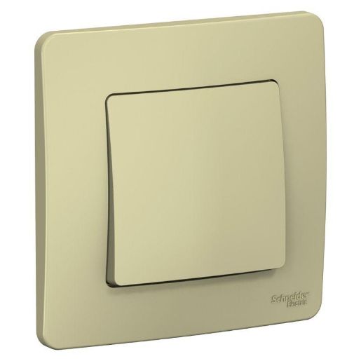 Изображение Выключатель 1-кл. СП Blanca 10А IP20 (сх. 1) 250В беж. SE BLNVS010107