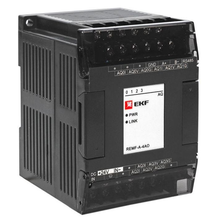 Изображение Модуль аналогового вывода REMF 4 PRO-Logic EKF REMF-A-4AO