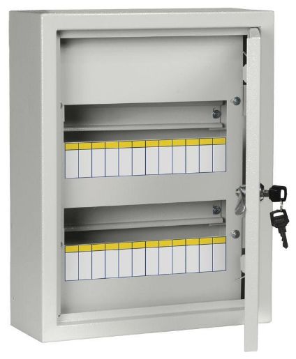 Изображение Корпус металлический ЩРн-24 (395х310х120мм) IP31 TITAN 3 IEK MKM14-N-24-31-Z