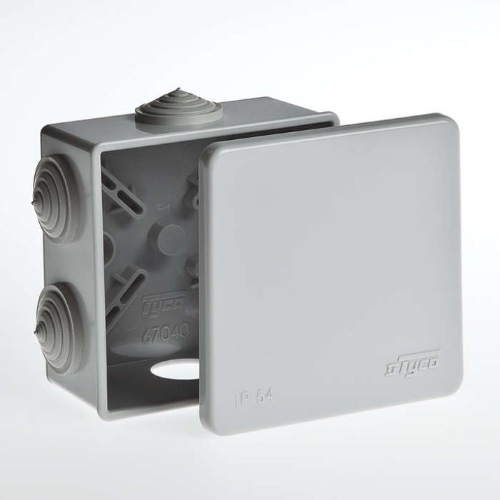Изображение Коробка распределительная ОП 85х85х40мм IP54 Ruvinil 67040