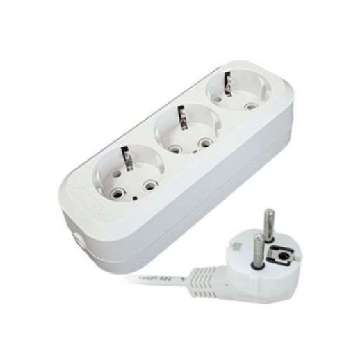 Изображение Удлинитель 3х10м с заземл. 10А IP20 E-303 ПВС 3х1 АБС-пластик UNIVersal 9631980