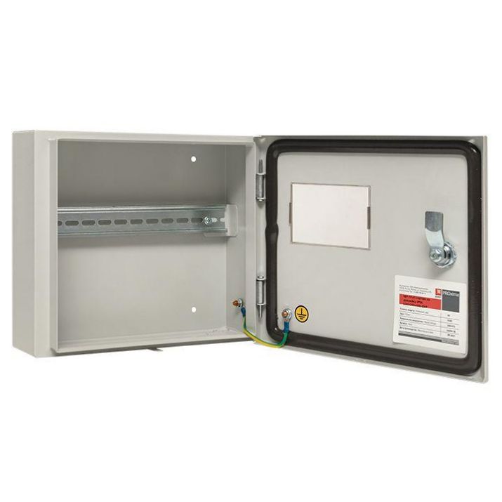 Изображение Щит ЩУ-1/1-0 (250х300х100) счетчик на DIN-рейку IP54 EKF mb54-1E
